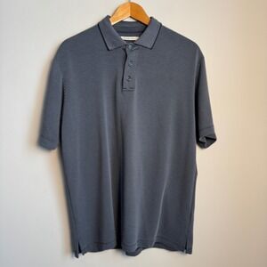 Jamaica Jaxx Men's Large Striped Polo Shirt Short Sleeve Casual Golf Vintage Y2K